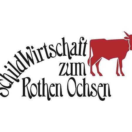 Отель Schildwirtschaft Zum Rothen Ochsen Лаупхайм Экстерьер фото