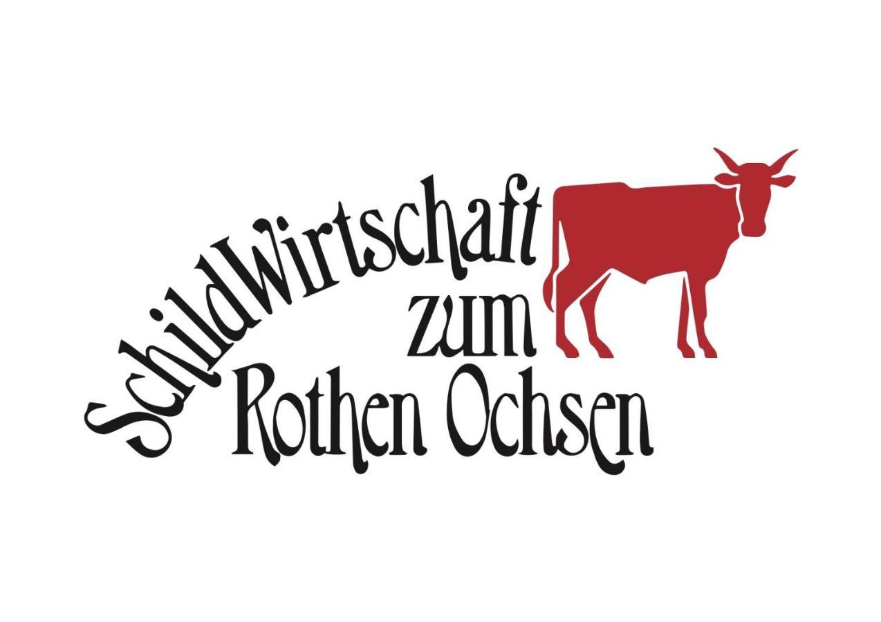Отель Schildwirtschaft Zum Rothen Ochsen Лаупхайм Экстерьер фото